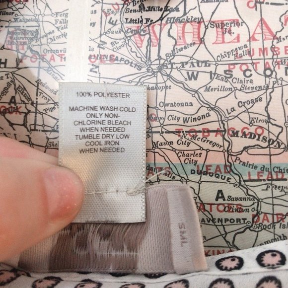 LOFT Flowy, Patterned Top - Picture 4 of 6